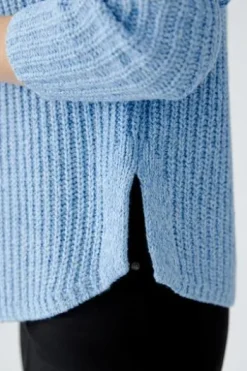 OUI Pullover NAOLIN blue white