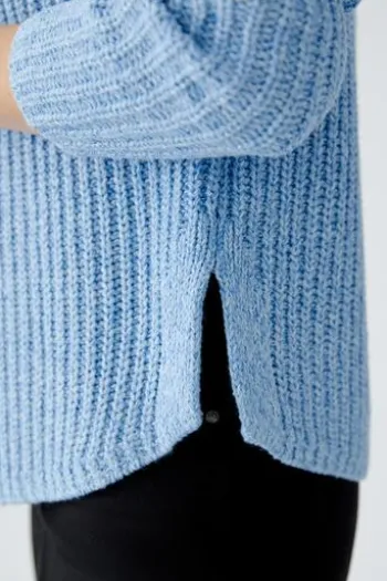OUI Pullover NAOLIN blue white