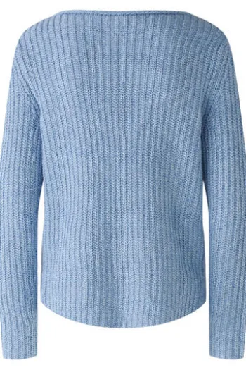 OUI Pullover NAOLIN blue white
