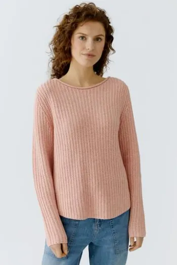 OUI Pullover NAOLIN dusty rose