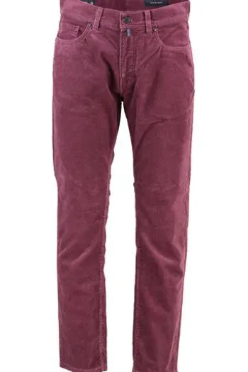 PIERRE CARDIN Five-Pocket-Cord-Hose Lyon winetasting Tapered Fit