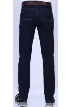 PIERRE CARDIN Five-Pocket-Jeans Lyon dark blue stonewash