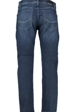 PIERRE CARDIN Five-Pocket-Jeans Lyon dark blue used Tapared fit