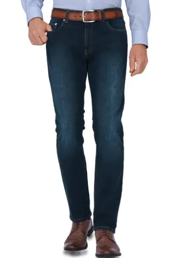 PIERRE CARDIN Five-Pocket-Jeans Lyon black Modern Fit Futureflex