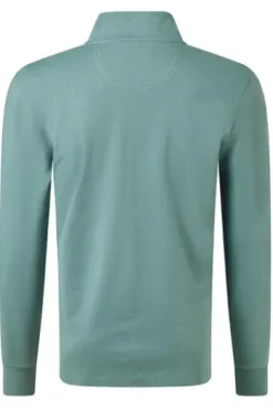 PIERRE CARDIN Langarm Polo-Shirt sagebrush green Modern Fit