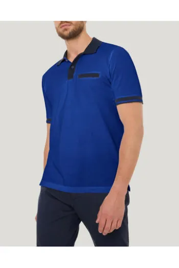 PIERRE CARDIN Polo Shirt blau