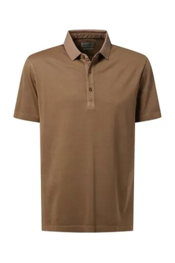 PIERRE CARDIN Polo-Shirt dark earth