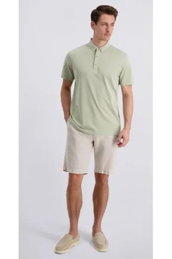 PIERRE CARDIN Polo-Shirt desert sage
