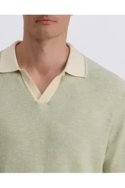 PIERRE CARDIN Polo-Shirt desert sage