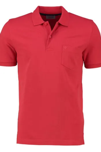 PIERRE CARDIN Polo-Shirt rot
