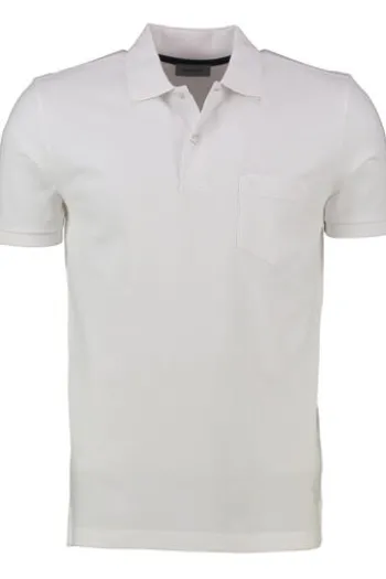 PIERRE CARDIN Polo-Shirt weiss