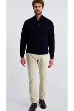 PIERRE CARDIN Strick Troyer marine
