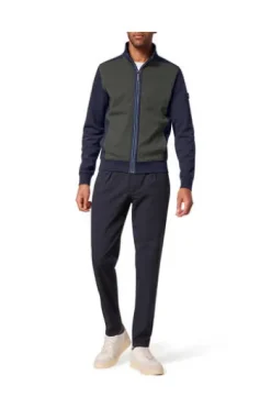PIERRE CARDIN Sweat Jacke grün
