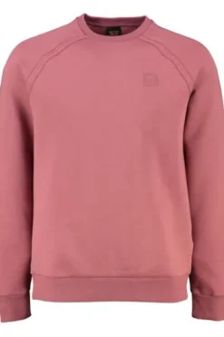 PME LEGEND Crewneck soft light Sweat-Shirt roan rouge