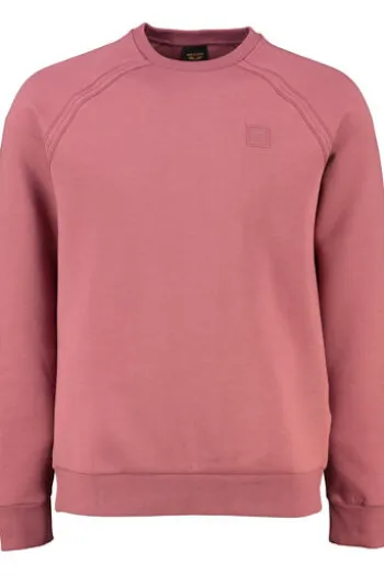 PME LEGEND Crewneck soft light Sweat-Shirt roan rouge