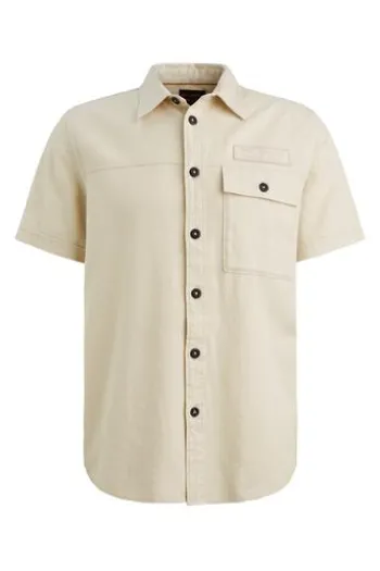 PME LEGEND Hemd bone white Kurzarm
