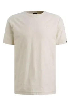 PME LEGEND Jacquard Jersey T-Shirt egret Regular Fit