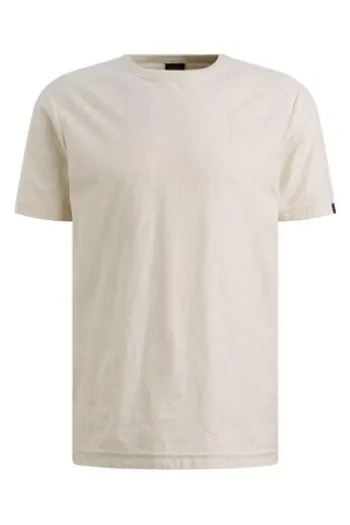 PME LEGEND Jacquard Jersey T-Shirt egret Regular Fit