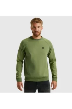 PME LEGEND Rundhals Sweatshirt loden green