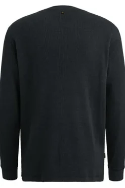 PME LEGEND Shirt r-neck waffle melange salute