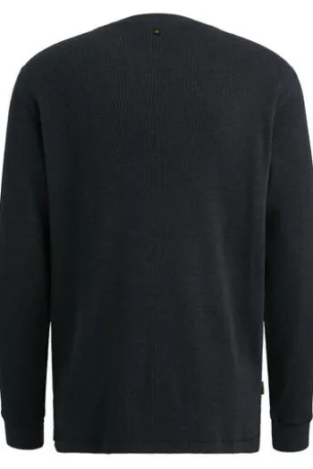 PME LEGEND Shirt r-neck waffle melange salute