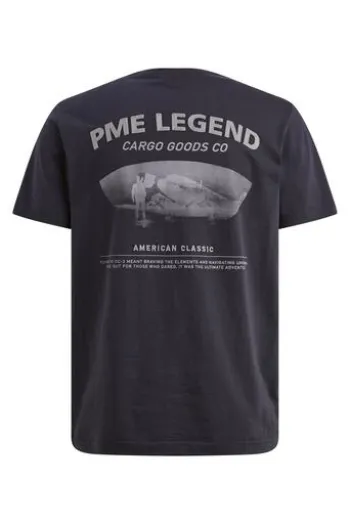 PME LEGEND Single Jersey T-Shirt graphite
