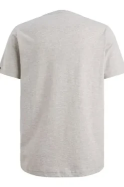 PME LEGEND T-Shirt American Classic light grey melee Regular Fit
