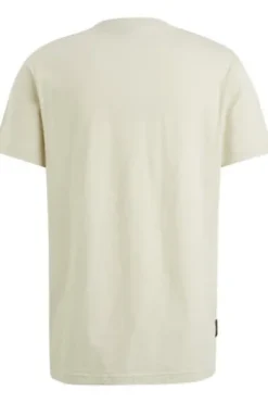PME LEGEND T-Shirt r-neck jersey bone white Regular Fit
