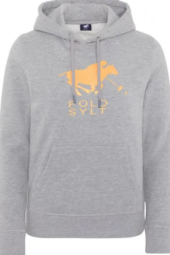 POLO SYLT Damen Sweatshirt neutral gray melange