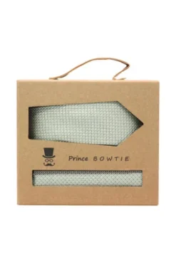 Prince Bowtie Set Krawatte+Tuch Micro mint