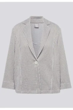 RABE Jacke New Tropical eukalyptus gestreift 3/4-Arm
