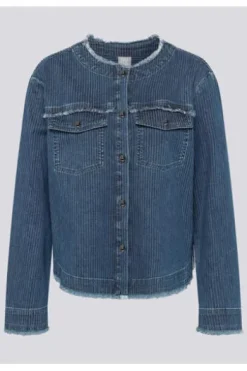 RABE Jeansbluse blue stone Langarm
