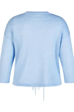 RABE Leinen-Strickjacke ozean 3/4-Arm