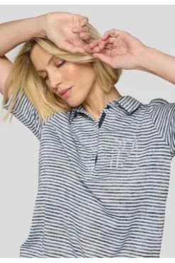 RABE Polo-Shirt pazifik
