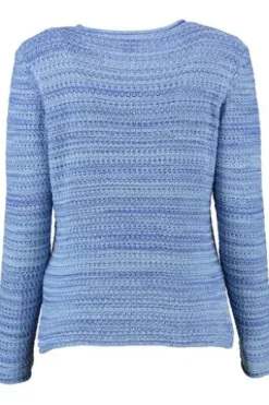 RABE Pullover hellblau gestreift