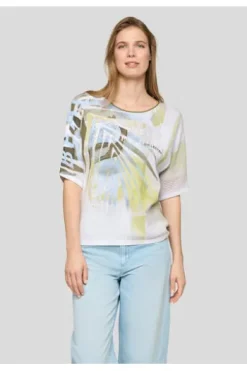 RABE Pullover thymian gemustert
