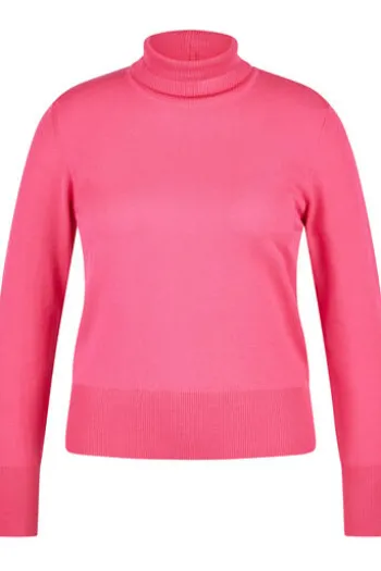 RABE Rollkragen-Pullover malve