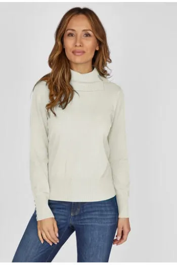 RABE Rollkragen - Pullover natur
