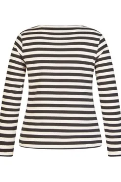 RABE Shirt alabaster gestreift