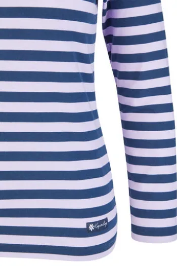 RABE Shirt flieder gestreift