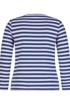RABE Shirt flieder gestreift
