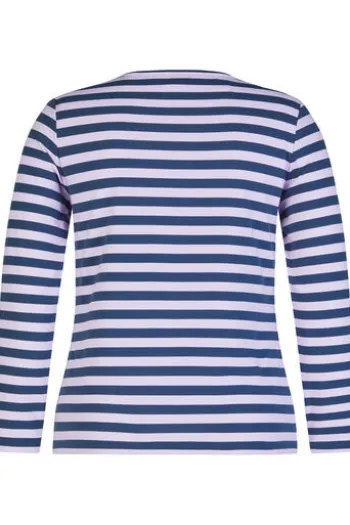 RABE Shirt flieder gestreift