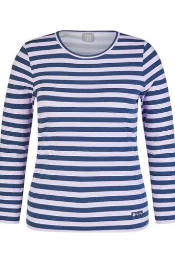 RABE Shirt flieder gestreift