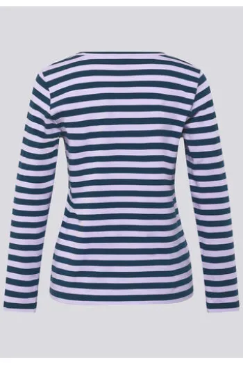 RABE Shirt flieder gestreift