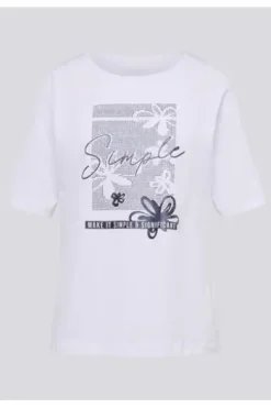 RABE Shirt Fresh Vibes weiß Kurzarm
