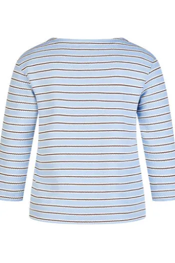 RABE Shirt ozean gestreift