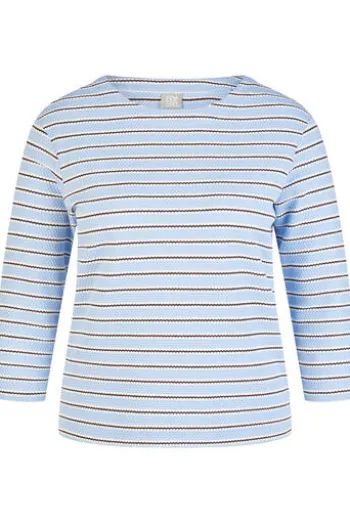 RABE Shirt ozean gestreift