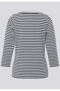 RABE Shirt pazifik gestreift 3/4-Arm