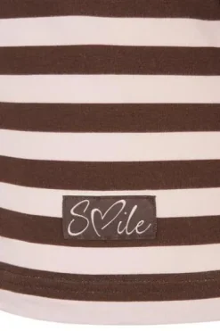 RABE Shirt rosé gestreift 3/4-Arm