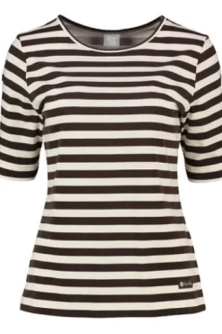 RABE Shirt schoko gestreift